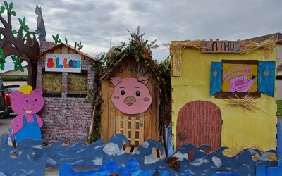 écoles en réseau : un beau carnaval pour les enfants de Sillars, Saulgé et Lathus-Saint-Rémy !