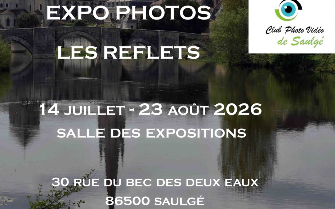 Vernissage Expo PHOTOS : LES REFLETS