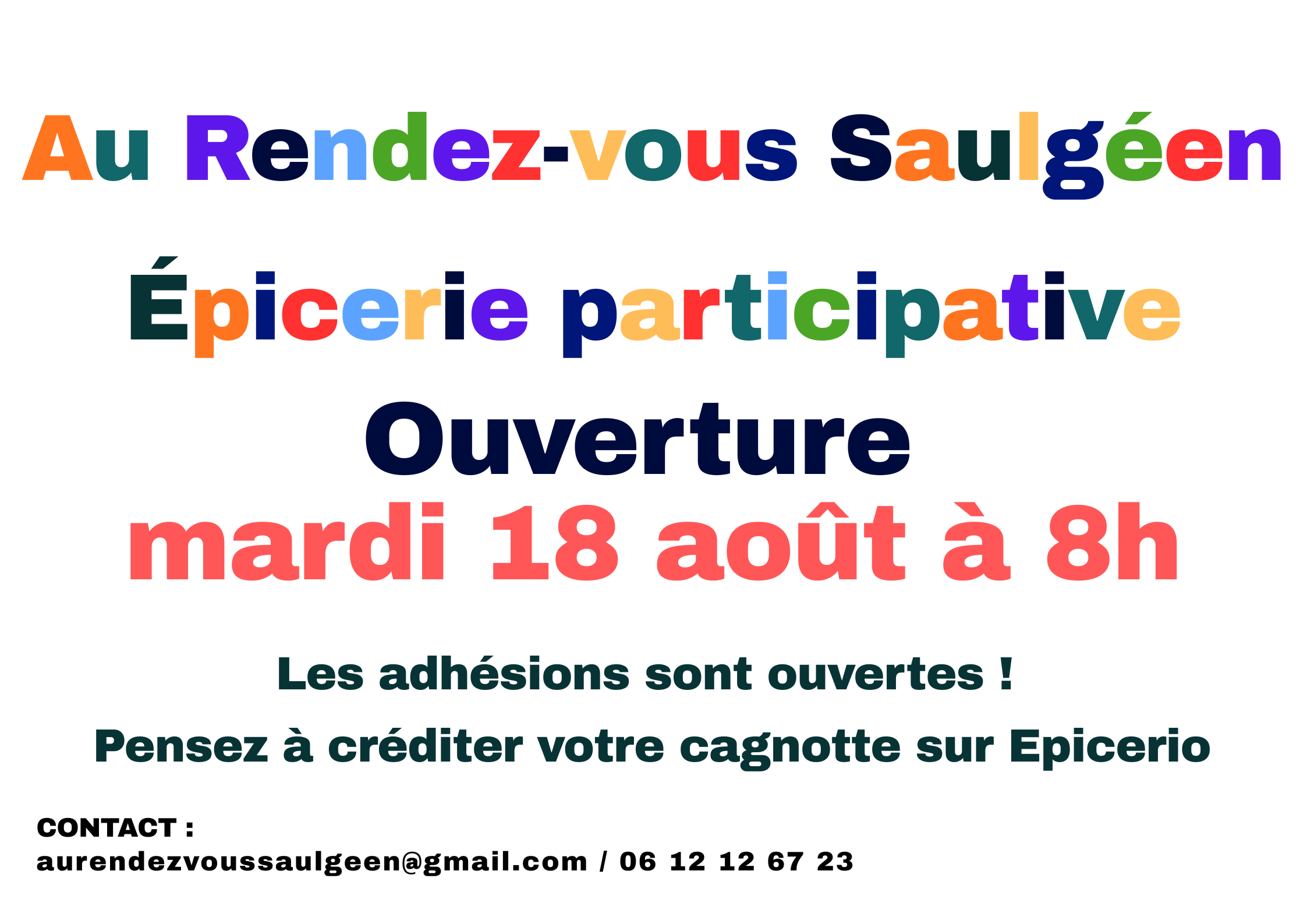 affiche epicerie participative